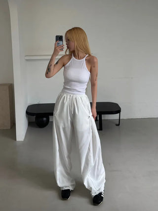 Moody Chewy Basic Ribbed Halter Sleeveless