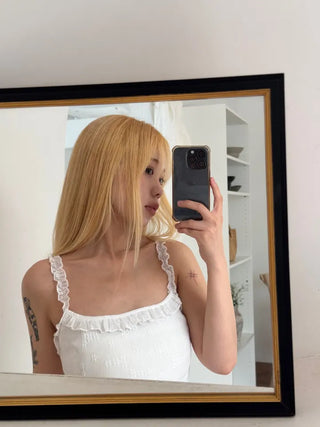 Benoît Frill Sleeveless Mini Dress