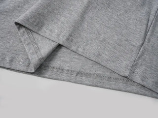 Maro Simple Cotton Round Neck Short Sleeve T-shirt