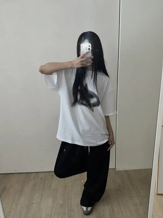Dina Printed Oversized Short Sleeve T-shirt