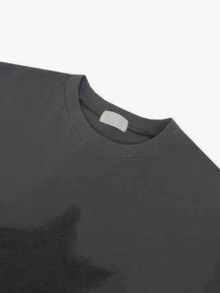 Dina Printed Oversized Short Sleeve T-shirt