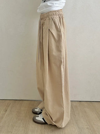 Wiz Retro Hip Linen Long Pants