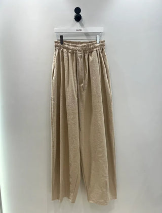 Wiz Retro Hip Linen Long Pants