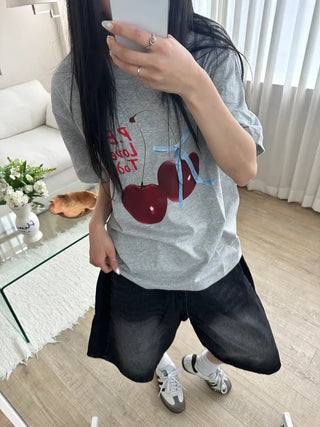 Tika Casual Denim Pocket Bermuda Shorts