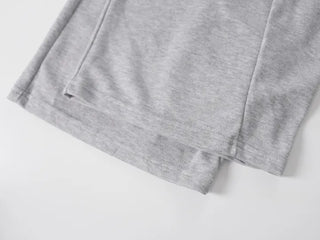 Nouveau Minimal Plain Loose Fit Long Pants