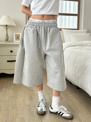Bano Training Cotton Plain Bermuda Shorts