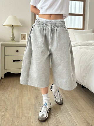 Bano Training Cotton Plain Bermuda Shorts