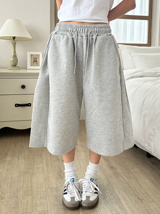Bano Training Cotton Plain Bermuda Shorts