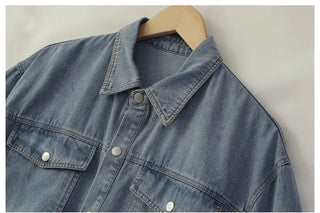 Perrin Comfort Unisex Plain Denim Shirt