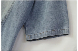 Perrin Comfort Unisex Plain Denim Shirt