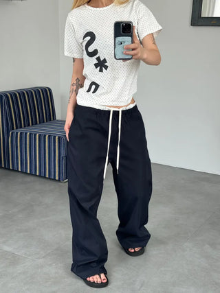 Rex Double Layered Nylon Long Pants