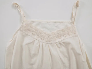 Layered Punching Lace Sleeveless Top