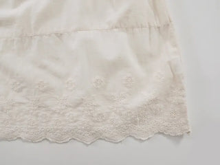 Layered Punching Lace Sleeveless Top
