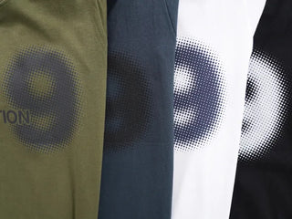 Natural Number Nine Round Neck Short Sleeve T-shirt