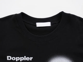 Natural Number Nine Round Neck Short Sleeve T-shirt