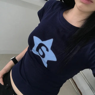 Kitsch Forte A-Star Crop Short Sleeve T-shirt