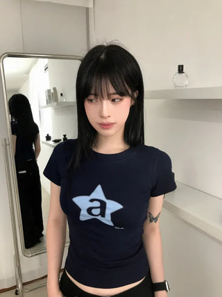 Kitsch Forte A-Star Crop Short Sleeve T-shirt