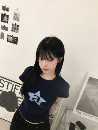 Kitsch Forte A-Star Crop Short Sleeve T-shirt