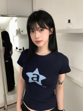 Kitsch Forte A-Star Crop Short Sleeve T-shirt