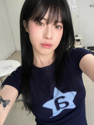 Kitsch Forte A-Star Crop Short Sleeve T-shirt