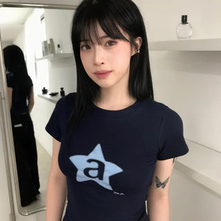 Kitsch Forte A-Star Crop Short Sleeve T-shirt