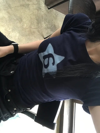 Kitsch Forte A-Star Crop Short Sleeve T-shirt