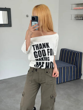 Casual Wide Button Pocket Basic Long Pants