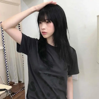 Kiseki Lettering Semi-Crop Top