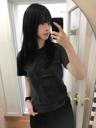 Kiseki Lettering Semi-Crop Top