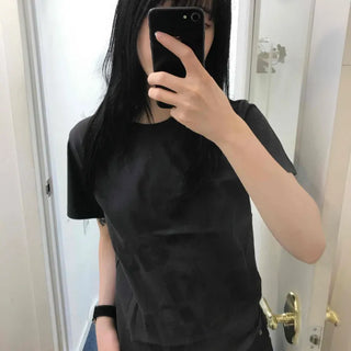 Kiseki Lettering Semi-Crop Top
