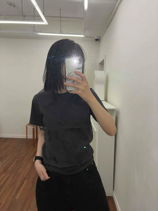 Kiseki Lettering Semi-Crop Top