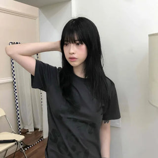 Kiseki Lettering Semi-Crop Top