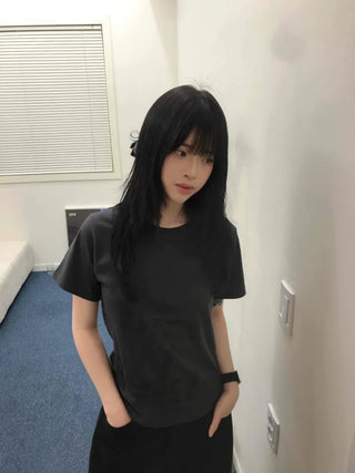 Kiseki Lettering Semi-Crop Top