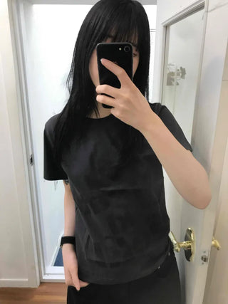 Kiseki Lettering Semi-Crop Top