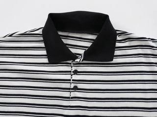 Striped Collared Loose Tee