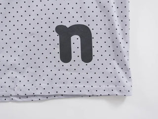 Effortless Chic Dot Kitsch Lettering T-shirt