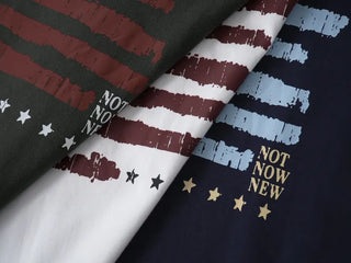 Street American Flag Print T-shirt