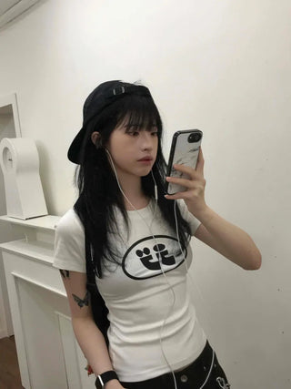Street Tokyo Lettering Short Sleeve T-shirt