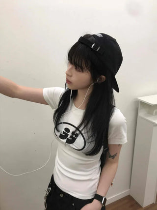 Street Tokyo Lettering Short Sleeve T-shirt
