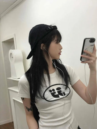 Street Tokyo Lettering Short Sleeve T-shirt