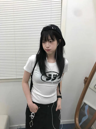 Street Tokyo Lettering Short Sleeve T-shirt