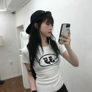 Street Tokyo Lettering Short Sleeve T-shirt