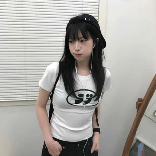Street Tokyo Lettering Short Sleeve T-shirt