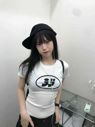 Street Tokyo Lettering Short Sleeve T-shirt