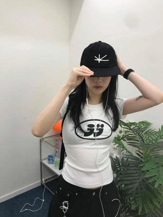 Street Tokyo Lettering Short Sleeve T-shirt