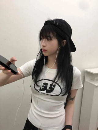 Street Tokyo Lettering Short Sleeve T-shirt