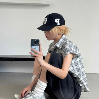Check Avant-fit Roll-up Pocket Short Sleeve Shirt