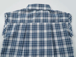 Check Avant-fit Roll-up Pocket Short Sleeve Shirt