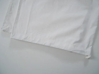 Pintuck Wide Balloon Fit Summer Cotton Pants