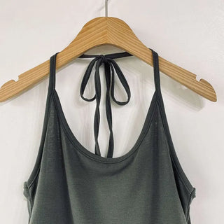 Halter & Short Sleeve Layered Set
